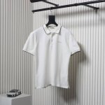 miumiu 缪缪 25Ss 胸口Logo撞色压胶短袖Polo衫 客供精仿棉打造珠地材质面料，质感柔软细腻爽滑，舒适透气凉爽，且久穿久洗不褪色不变形。进口田岛机
