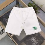 2025新款Burberry巴宝莉刺绣战马Logo整版Tb提花休闲情侣针织短裤五分裤，时尚与经典的完美融合，百搭不挑人，轻松适配各种风格。精致标志，色彩点缀，低