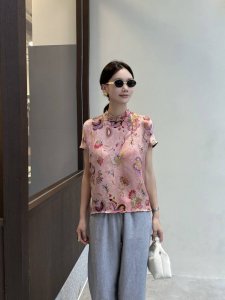 爆款香云纱出货 提前报比例 百搭爆款版型 爆款花 单款单色S-Xl 高品质系列款 大爆款