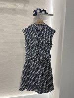 dio*新品 提花无袖连衣裙