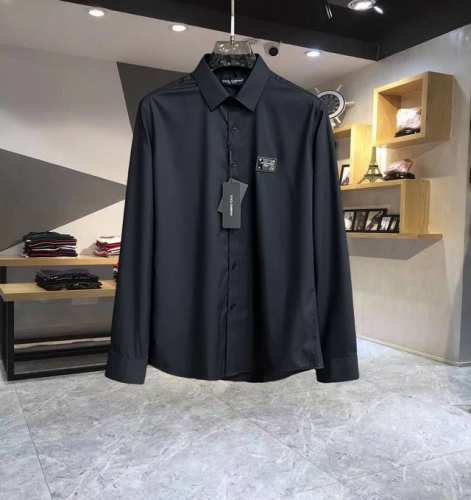 支持年后退换 支持年后退换 早秋新款 D&G 独家客供新款原单男士休闲长袖衬衫 高端定制 高端版本 时尚百搭爆款进口面料 手感超柔软细腻 穿着亲肤舒适 高端精品