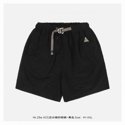 nike 25Ss Acg五分梭织短裤-黑色 条既可以满足运动穿着又可以满足日常出行穿着的优选短裤，原版购入开发，细节工艺定制出货，面料优点清凉透气，上身舒服，