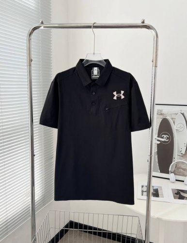 615# Under Armour安德玛高档拼接polo衫 高克重面料，面料柔软顺滑，舒适，上身质感超好，夏季首选！臻品级！ 每个男生的衣橱里，必定有一件百穿不