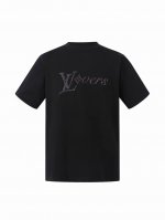 Louis Vuitton25Ss Vers短袖 正品8350购入 32支精疏棉平纹双纱230克 1*1配套罗纹 渐变印花 面料酵洗 定制1：1商标 宽松版型