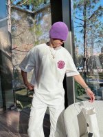 高版本]Dior*迪奥短袖男女同款 定制精梳面料 采用撞色字母Logo刺绣工艺设计 简约大方 从容百搭 档次极高 完美融入时尚还有风情感一款完美符合外穿的顶尖时