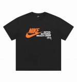 Stussy X Nike斯图西联名耐克圆领短袖半袖T恤 面料采用260克纯棉双纱食毛面料 双线二本针压线 久洗不变形 原版定制三标 高端进口印花 随意水洗 情