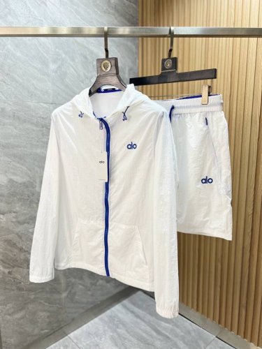 上衣 裤子 Alo 2025年春夏新品上新 三标齐全 防晒服套装 好货不用过多介绍 看细节 专柜码数 M-Xxxl 175 140建议L