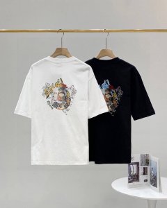 高品质Evisu福神2025早春最新系列 胸前印花Logo大牌感十足 高端大气完美演绎 经典圆领不挑人版型上身巨显瘦 面料采用230克纯棉面料 保证舒适性同时透