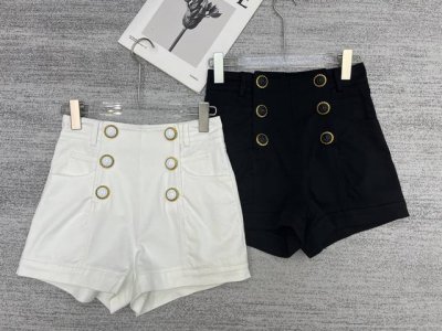 2025夏季新款 B家牛仔短裤 洗水牛仔棉 上身显瘦 时尚百搭 Size: S- L