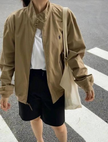2246# Ralph Lauren拉夫劳伦 老干部夹克,男女都可以穿~ 纯棉斜纹面料，有内里 宝蓝色 黑色 卡其色 三个颜色 M 105-120斤 L 120