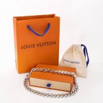 Louis Vuitton路易威登 Chain Links银色项链 春夏季展现 Virgil Abloh 在珠宝领域的造诣，此款 Chain Links 手链则