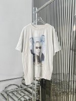 新款！最新Ba 25New 褶皱印花联名T恤。尺码：Sml。