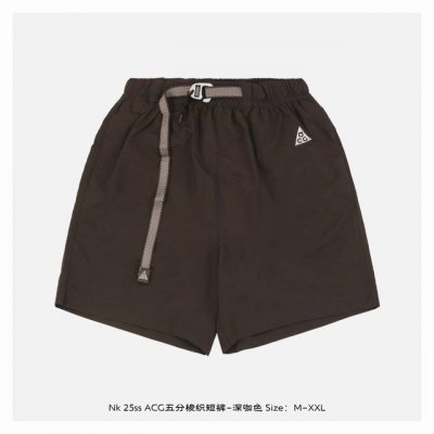 nike 25Ss Acg五分梭织短裤-深咖色 条既可以满足运动穿着又可以满足日常出行穿着的优选短裤，原版购入开发，细节工艺定制出货，面料优点清凉透气，上身舒服