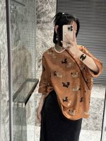 上新人丝香云纱上衣，S-Xl