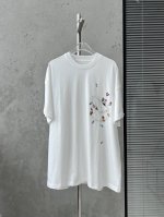 epide prefab* 立体3D印花玩偶公仔贴纸做旧短袖 童趣的贴纸印花 折破的口袋印花 极具设计感的同时又增加了童趣 宽松版型上身很舒服 size S M