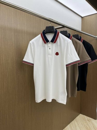 mon 高品质 25早春新款短袖Yyds 日常出门闭眼搭 定制朱地弹力棉面料短袖Polo衫T恤 魅力在于创造了简约奢华感的时尚,随意搭配感受英式风格独特气质.