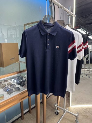 上新 25Ss 巴利 早春新款起脚色织Polo 原版定制 进口纱线色染 经典百搭 码数48-56
