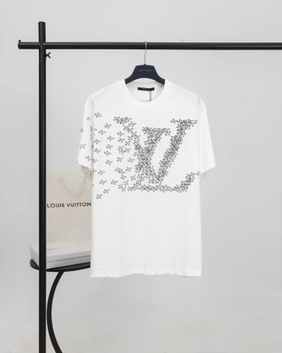 顶级版本.官网品质 Louis Vuitton*路易威登 Lv 小飞机印花短袖T恤 采用原板独家定制260克32支双莎纯棉面料 质感非常柔软舒服 100%区别市