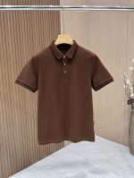 p270 【Zegna】杰尼亚 2025Ss男士休闲Polo短袖独家专供新款原单高端定制 高版本 进口双丝光棉面料 扣子采用品牌“Z”元素，后背Logo刺绣字母