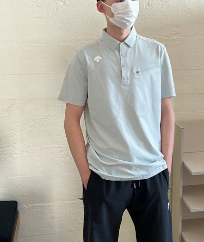 春夏迪桑特海外版柜子新款经典氨棉短袖polo衫.面料采用210克冰离子氨纶纯棉面料，面料吸湿排汗效果俱佳，凉爽舒适！ 年年出新版，今年柜子最新款！ 肩膀经典硅胶