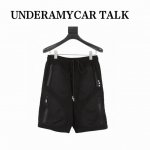 Undermycar Talk 多口袋尼龙防水短裤面料采用尼龙四面弹面料N94% Sp10% 裤子柔软透气口袋拼接处采用100%锦纶材质透气但是隔热 防紫外线整