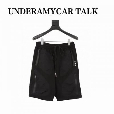 Undermycar Talk 多口袋尼龙防水短裤面料采用尼龙四面弹面料N94% Sp10% 裤子柔软透气口袋拼接处采用100%锦纶材质透气但是隔热 防紫外线整