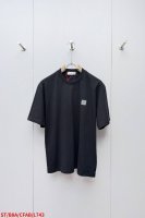 l743 St石头岛Stonelsland徽章贴布绣短袖 开版-实体柜台-顶奢品质 秒杀市面一切版 定制潮韵双股纤麻棉面料，深邃之魅Compass微章贴饰点缀于