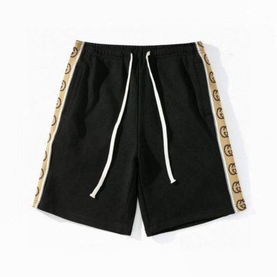 Gucci 古驰经典串标LOGO休闲短裤运动裤男女同款 - 购入原版开模打造，全套定制辅料，细节决定成败 -古驰 Gucci ，1921年创立于意大利佛罗伦萨，