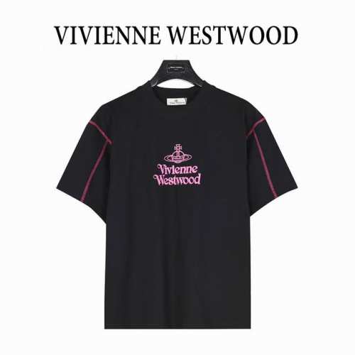 vivienne Westwood 西太后 25Ss Logo图案印花明线短袖T恤 面料采用高克重260G重精梳棉，定制1:1螺纹，面料舒适亲肤无异感， 整件衣