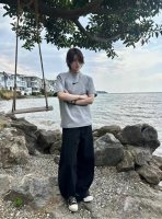 高弹液氨太空棉耐克Nike 正肩拼接短袖男款夏季潮牌休闲T恤小领口抗皱短袖带冰感！ 采用260克液安空气层面料 柔软舒适重磅免烫环保科技材质！成本更高 版型立体