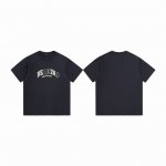 款M75 巴黎短袖 巴黎世家Balenciaga 字母Logo涂鸦.牙刷刺绣短袖T恤 .砖柜同步。第一时间正品开发研制。欢迎对比！ 面料采用巴黎Zp定织定染全棉
