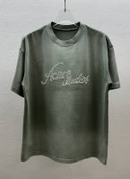 Acne Studios圆领T恤 简约珍珠款 280克全棉双股精纱洗旧渐变马骝面料 宽松 S版型裁剪 符合当下的潮流审美 大大地 一件包容性强 随意上身就能轻松