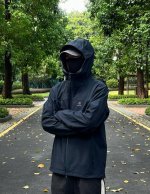 模特图！420 凯乐石Kailas M8Ic ，全网最高版本，官网一货难求胸口袋口全新升级，运动户外登山徒步防风防泼保暖透气薄绒软壳拉链外套～ 全身压胶工艺 内