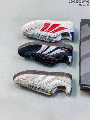 真标带半码 阿迪达斯Adidas Predator Freestyle 猎鹰 复古潮流 休闲运动滑板板鞋 Size：如图 编码：05Jdy345A09