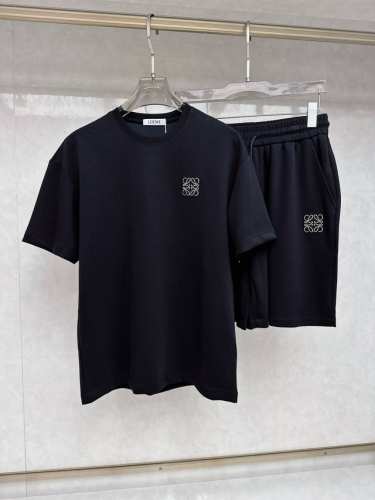 罗意威 2025Ss春夏新款短袖套装，男女同款。上身效果超赞，码数 M-3Xl