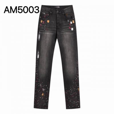编号Am5003Amiri修身小脚弹力牛仔裤