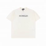 moncler 蒙口 25Ss 线条重影字母印花短袖 独家定制 280G 32 支双纱纯棉面料 质感非常柔软舒适 100% 区别市场的顶级面料 搭配 350G