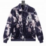 款号Y616 Chromehearts 克罗心 刺绣字母兔貂拼接棒球服外套 渠道精品 潮男潮女Zui爱的棒球服夹克，市场各级版本都有 细节你们一定要对比 ，最牛