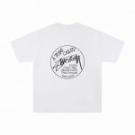 款号:Wkd22 顶尖高货Stussy 斯图西25Ss新款基础印花宽松短袖T恤 男女情侣同款 爆火热卖单品 夏天上身怎么穿都无敌百搭 衣柜里必不可缺的一件T恤