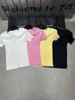 新品上线 款号:25560# #香香蕾丝短袖实拍图