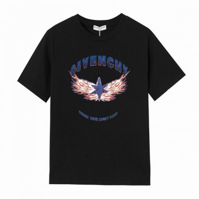 Givenchy 纪梵希星火字母短袖T恤,简单的设计看起来特别大方！版型剪裁特别有讲究！上身很洋气显瘦内搭外穿都看高密针织圆领设计，平整简约！亲肤透爽！T恤面料