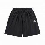 D Balenc Aga 巴黎双勾刺绣短裤 宽松版型 Size尺码： Xs S M L 颜色: 黑色