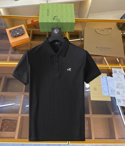 始祖鸟 2025Ss夏季新款字母Logo男士翻领polo衫！经典商务男款，高端男装的天花板级别的商务男款！简约时尚大气不失优雅，单穿内搭体面过人，品质控 细节控