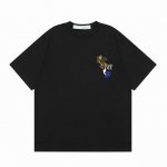 高版本Off-White 环保主题树叶印花箭头短袖T恤，男女同款！采用定制 克纯棉双纱面料，经典Os版型，不挑身材。德国进口机器高清数码印花，环保级材料，色彩纯