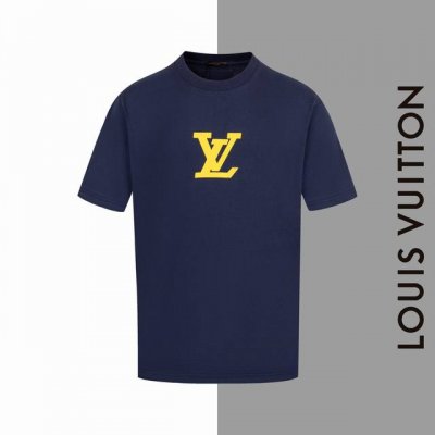 款号#Z58 lv小标字母发泡印花圆领短袖 louisvuitton官网一致款式 面料 32支双纱280克纯棉面料 同缸同色织染螺纹 颜色一致 工艺 进口机器植