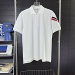 358 当天到货 现货现配 moncler 蒙口 手袖织带徽章拼织2025新款 定制小标字母Logo 休闲polo衫短袖 原版面料 高版本 高品质 对色定染面料