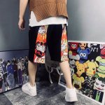 上新 Evisu福神龙头经典大M印花休闲毛圈短裤 男女同款 福神独有的M标志已经成为一个文化的符号 刻入对潮流极致追求的年轻人心中 此款短裤在休闲风格的基上打造