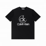 Calvin Klein Ck重工珍珠镶嵌印花圆领短袖T恤 280克纯棉双砂面料 所有面料均已提前做过缩水 品质第一 所见即所得 不会洗一次版型就有所变化的 区
