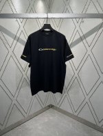 巴黎世家 Ss25 Logo印花刺绣圆领短袖T恤 码数：1.2.3