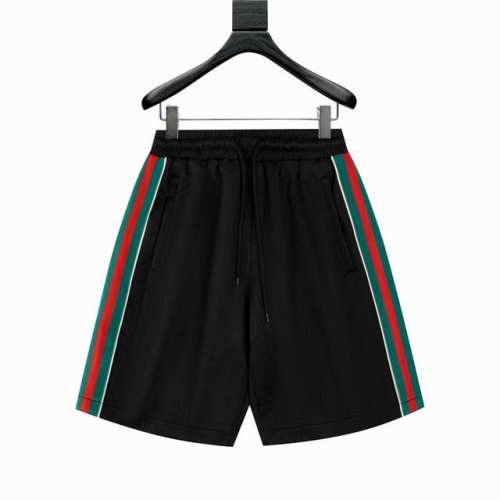 Gucci 21早秋新款暗纹提花织带套装短裤 定织针织Logo聚酯纤维面料 表面凹凸双面提花Logo 手感厚度与Yb一致 定制电镀刻字Logo口袋拉链 内衬大网